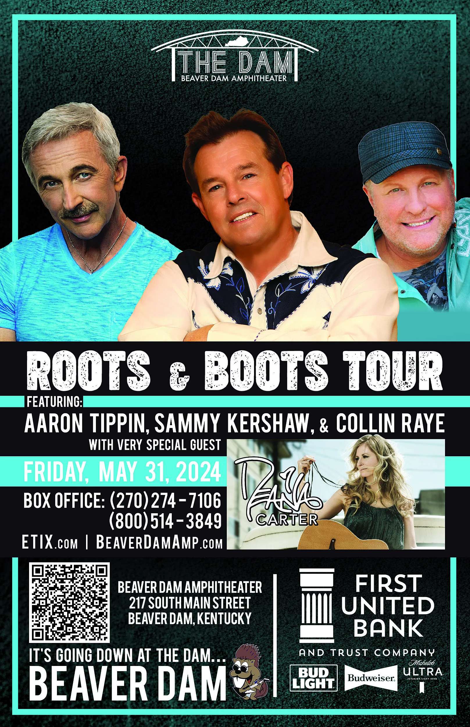 Roots and Boots Sammy Kershaw, Collin Raye & Aaron Tippin Tickets